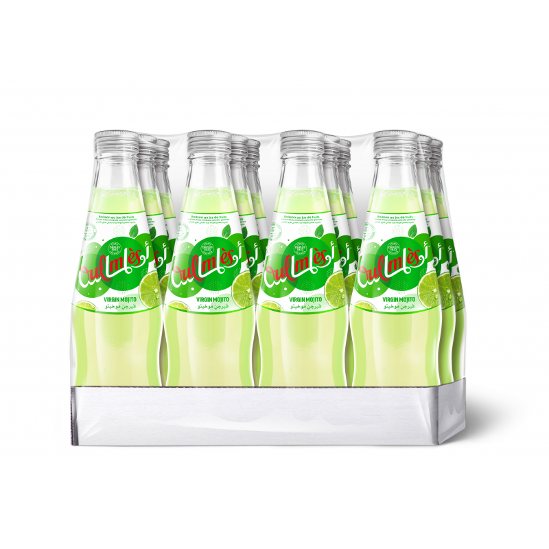 OulmÃ¨s Bulles FruitÃ©es Mojito verre pack 12x25cl - 2 sur 2