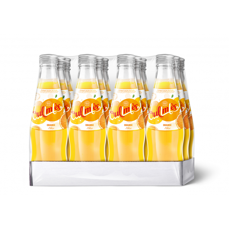 OulmÃ¨s Bulles FruitÃ©es Orange verre pack 12x25cl - 2 sur 2