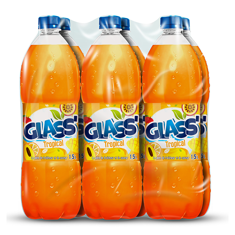 Glassâ€™ Tropical pack 6x1.5L - 2 sur 2