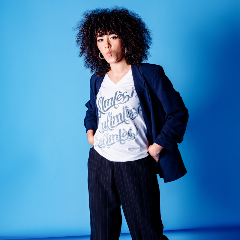 T-shirt Blanc Vintage - Femmes - 3 sur 3