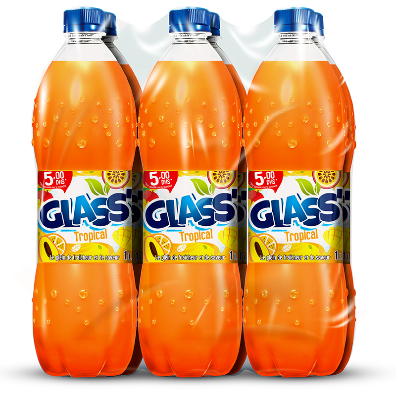 Glassâ€™ Tropical pack 6x1L - 2 sur 4