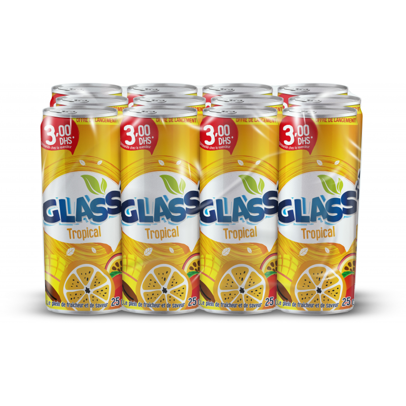 Glassâ€™ Tropical Canette 12x25cl - 2 sur 4