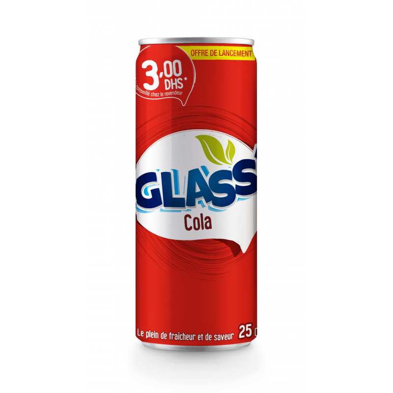 Glassâ€™ Cola Canette 12x25cl