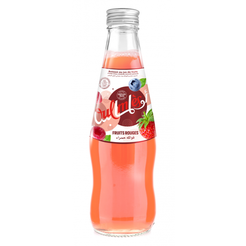OulmÃ¨s Bulles FruitÃ©es rouges verre pack 12x25cl
