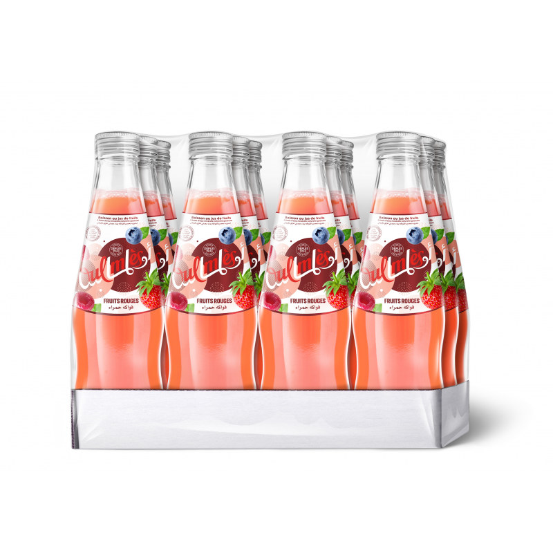 OulmÃ¨s Bulles FruitÃ©es rouges verre pack 12x25cl - 2 sur 2